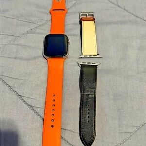 Hermes Apple Watch Series 4 44mm Stainless Steel Cellular Silver Model